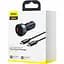 Автомобильное зарядное устройство Baseus Particular PPS 1USB + Type-C 65W + Cable Type-C/Type-C 1m TZCCKX-0G - миниатюра 3