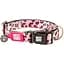 Ошейник для собак Max & Molly Smart ID Collar Leopard Pink XS 22-35x1.5 см - миниатюра 1