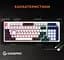 Клавіатура ігрова механічна GamePro GPMK-170 Outemu Red Swich Hot-Swap RGB White - мініатюра 6