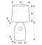 Настольная лампа Candellux 41-79916 HIERRO - миниатюра 4