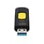 Флеш накопичувач Team C145 32 GB USB 3.0 висувна чорно-жовта - мініатюра 2