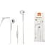 Навушники Biva BH-09 Wirred earphones White - мініатюра 2