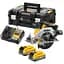 Пила дискова DeWALT акумуляторна безщіткова з АКБ та ЗП DCS565S2T - мініатюра 1