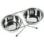 Flamingo Dinner Set набір миска і поїлка для собак 0.38 d = 9-13 см - мініатюра 1