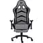 Геймерське крісло GT Racer X-2534-F Fabric Gray/Black Suede [121429] - мініатюра 2
