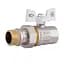 Кран кульовий з американкою SD з антипротіканням прямий 3/4"зв PN40 SD900NW20PN40 - мініатюра 1