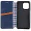 Шкіряний чохол-книжка Getman Cubic PU для Apple iPhone 13 6.1" Синій - мініатюра 3