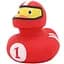 Уточка FunnyDucks Гонщик красный (1869) - миниатюра 1