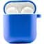 Чохол Silicone Case + Carabine для AirPods Blue [33027] - мініатюра 3