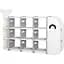Стеллаж Mealux Splash White (KD-E054 White) - миниатюра 1
