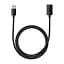 Кабель-подовжувач Baseus AirJoy Series USB3.0 Extension Cable 1m B00631103111-00 Black - мініатюра 1