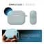 Силіконовий чохол для навушників Apple AirPods Pro, Hang Case, блакитний, ультратонкий захисний кейс товщиною 2 мм, захист від подряпин, пилу та ударів, компактний, з карабіном для кріплення, ArmorStandart (ARM56060) - мініатюра 2
