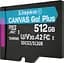 Карта пам'яті KINGSTON microSDXC Canvas Go Plus 512Gb Class 10 UHS-I/U3 (SDCG3/512GBSP) без SD адаптера [70328] - мініатюра 3