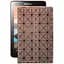 Чехол StatusCASE из экокожи для планшета Lenovo Idea Pad A5500 8 Коричневый ромб - миниатюра 1