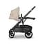 Прогулянкова коляска Uppababy Cruz V2 - LIAM +люлька Uppababy Carrycot-Stella Grey Brushed Melange Silver Frame - мініатюра 5