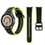 Браслет Double Line для Samsung Galaxy Watch 6 Classic 43mm 6 Classic 47mm - чорно-зелений ширина кріплення 20мм силікон Watchbands (W12-5WB81966105) - мініатюра 5