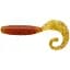 Силикон Reins Fat G-Tail Grub 3" 566 Motor Oil Red Flake (12 шт/уп) - миниатюра 1