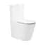 Унитаз-компакт Qtap Scorpio безободковый Ultra Quiet с сиденьем Soft-close QT14222125AUQW, Белый - миниатюра 1