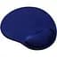 Килимок Gembird Gel Mouse Pad with Wrist Support blue (MP-GEL-B) - мініатюра 1