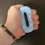 Еспандер кістьовий PowerPlay силіконовий PP-4331 Hand Grip Light 10-15-20 кг Блакитний (PP_4331_Blue_(10-15-20)) - мініатюра 3