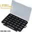 Коробка Meiho Light Game Case 3010 205x145x18mm Black - мініатюра 4