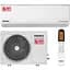 Спліт-система Osaka Power Pro DC INVERTER + WiFi STVP-12HH3 - мініатюра 1