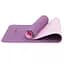 Килимок спортивний Cornix TPE 183 x 61 x 0.6 см для йоги та фітнесу XR-0007 Plum/Rose - мініатюра 2