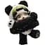 М'яка іграшка Pop Mart Skullpanda Серія Lazy Panda колекційна (SPLP-01) - мініатюра 4