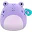 М'яка іграшка Squishmallows Жабка Наомі 30 см фіолетова (SQCR06625) - мініатюра 7