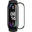 Захисне скло для фітнес браслета Xiaomi Mi Band 5/6 Full Cover чорний - мініатюра 1