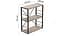 Этажерка 3/60 Ferrum-decor Серии Коннект 73x60x28 черный ДСП Дуб Сан-Марино 16мм (FRD-104255) - миниатюра 3