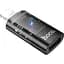 Перехідник Hoco UA36A Lightning Male to USB-C Female OTG Black [140335] - мініатюра 2