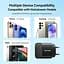 Зарядний пристрій 1xUSB-C 20W + USB-C to Lightning cable М-М Black Vention (G17B0-EU) - мініатюра 7