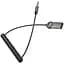 Bluetooth аудіо ресивер Borofone BC56 Peaceful (AUX 3.5mm+USB-A) Metal gray - мініатюра 2