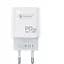 Зарядний пристрій Celebrat C-H3 Type C + USB QC3.0 20W Charger White - мініатюра 3