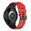 Ремешок для Samsung Galaxy Watch 5 40mm - красно-черный ширина крепления 20мм силикон Watchbands Ricco (W19-3WB66352299) - миниатюра 2
