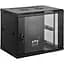 Шкаф настенный 19", 12Ux570x600, (Ш*Г), разобран, черный - миниатюра 1