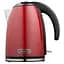 Електрочайник Ardesto EKL-F340R, Red, 2200 Вт, 1.7 л, дисковий, індикатор роботи, корпус пластик/метал, захист від перегріву та - мініатюра 1
