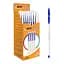 Ручка шариковая BIC Cristal Up 20 шт. синяя (949879) - миниатюра 1