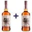 Набір: віскі Wild Turkey Bourbon Whiskey 40.5% 1.4 л (0.7 х 2 шт.) - мініатюра 1