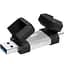 USB накопитель 256 ГБ SILICON POWER Mobile C51 - usb3.2+Type-C двойной - миниатюра 1