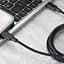 Кабель Proove Striped Silicone Type-C to Lightning (1m) black - мініатюра 3