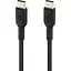 Кабель Belkin Boost Up Charge Braided USB-C to USB-C 1m Black (CAB004BT1MBK) [158880] - миниатюра 3