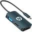 Переходник USB-C to HDMI + VGA + DP HP (HP_DHC-CT200) - миниатюра 1