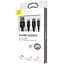 Кабель Baseus Rapid Cable USB to Lightning/microUSB/Type-C 3A 1.2m CAMLT-SU01 Black - мініатюра 3