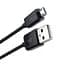 Кабель USB 2.0 AM - microUSB (5P), 0.5 м, чорний, Extradigital (KBU1624) - мініатюра 1