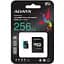 Карта пам'яті ADATA MicroSDXC Premier Pro 256Gb UHS-1 A2 V30S + SD адаптер (AUSDX256GUI3V30SA2-RA1) [162342] - мініатюра 4