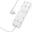 Сетевой удлинитель Hoco AC14A Rico 5-Position Socket (PD30W/1C3A) White - миниатюра 3