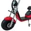 Двухколесный ситикоко EVOBIKE Spark X2 Red с корзиной и толстыми колесами - миниатюра 6