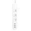 Удлинитель Aigo Power Strip 3 розетки 3 USB 2 m White AC0331ZN - миниатюра 1